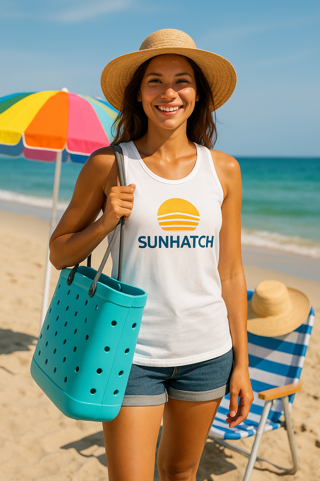 SunHatch™ Sand-Proof Beach Tote