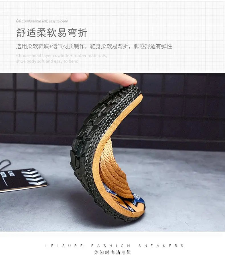 SunHatch™ DriftStep Sandals – Men's Coastal Slides