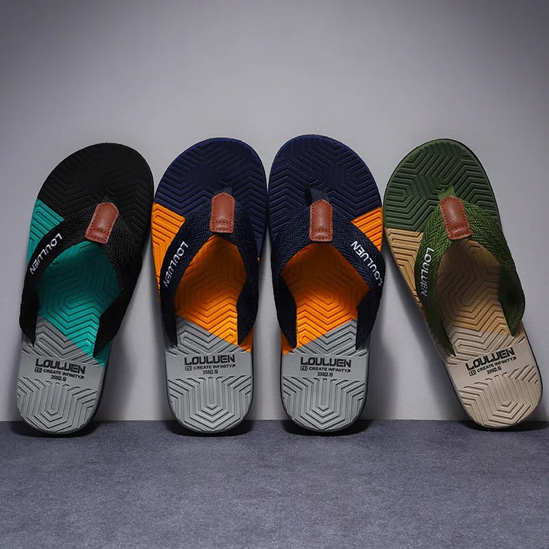 SunHatch™ DriftStep Sandals – Men's Coastal Slides