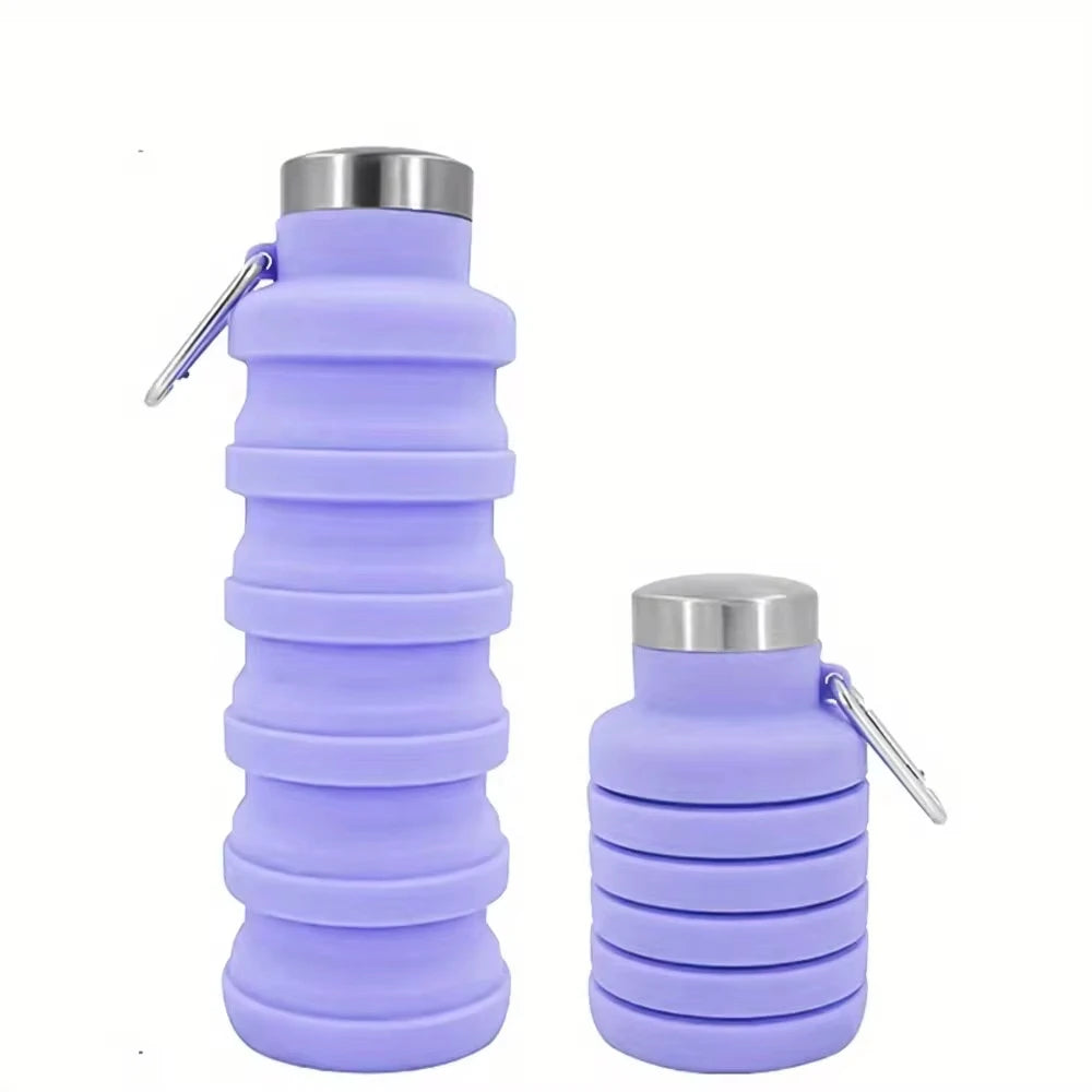 SunHatch™ Collapsible Silicone Water Bottle — Space-Saving Hydration for Travel & Adventure