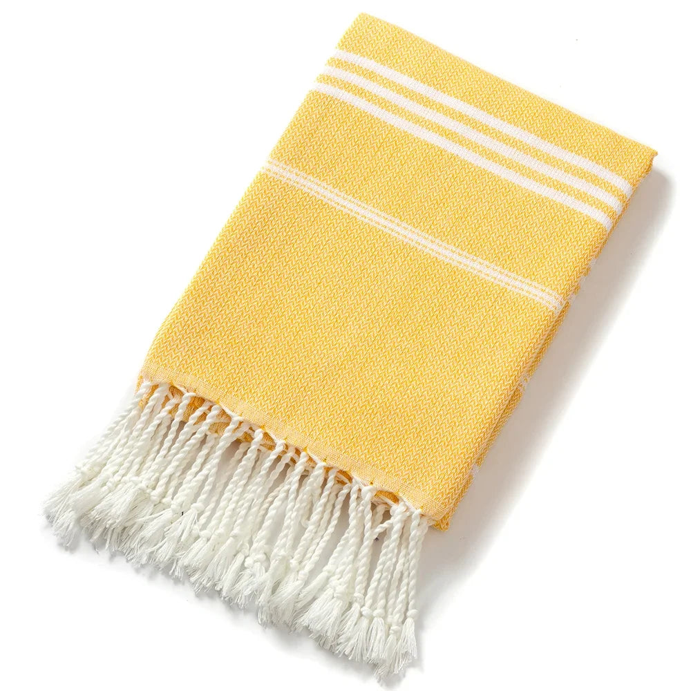 SunHatch™ Turkish Cotton Beach Towel Care